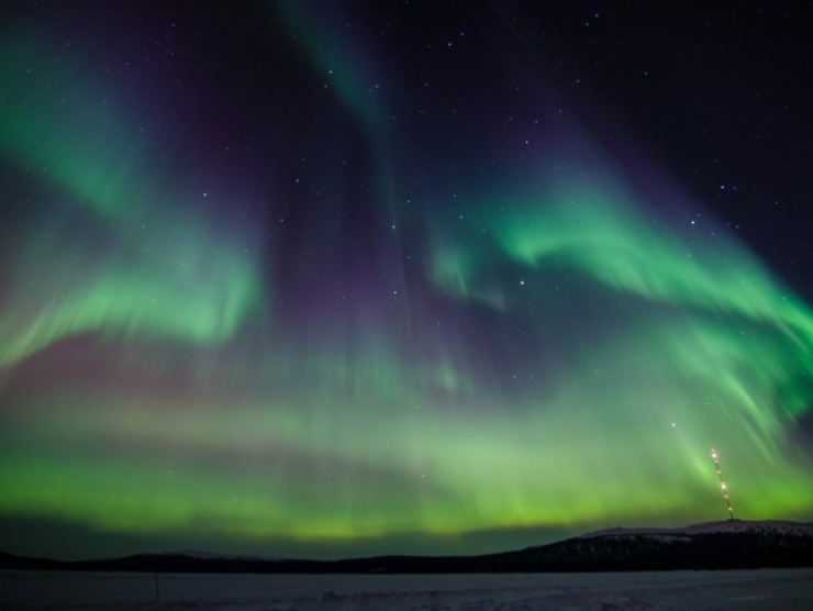 Aurora boreale, spettacolo