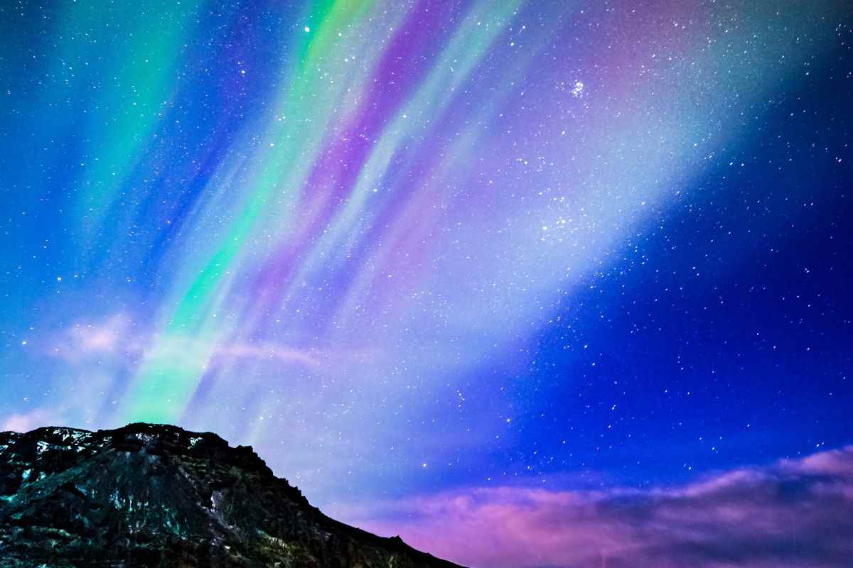 Lo spettacolo dell'aurora boreale in Norvegia, invece, si svolge da ottobre a marzo