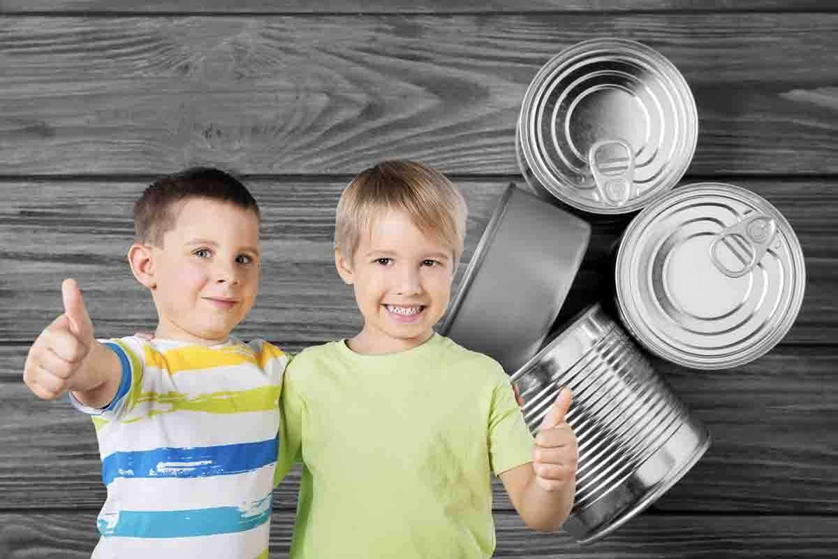 come ridare vita ai barattoli di latta
