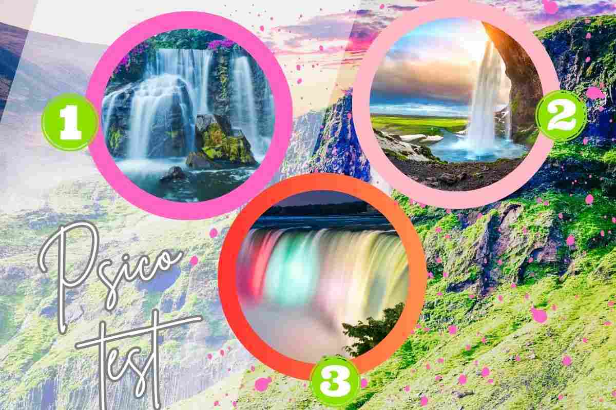 test personalità scegli cascata