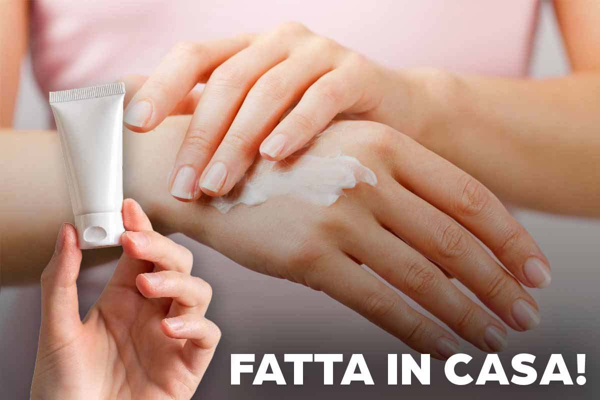 crema mani fatta in casa