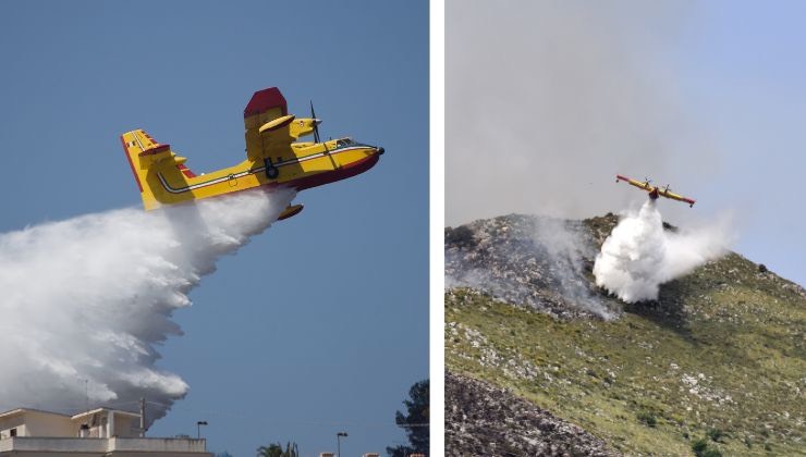 come funziona un canadair