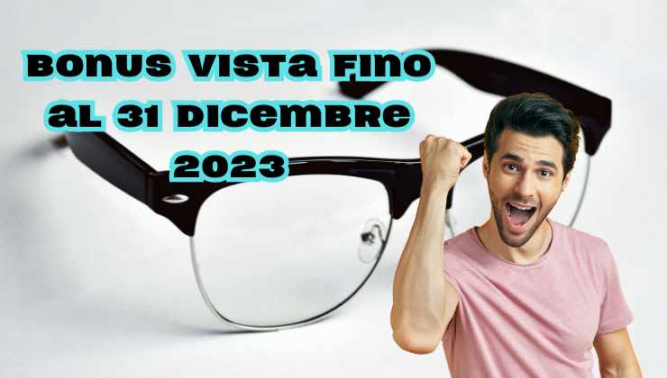 bonus vista fino al 31 dicembre