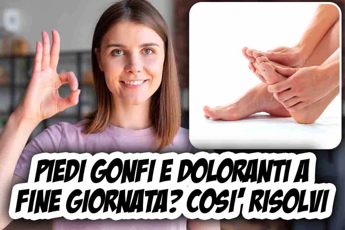 dolori ai piedi rimedio