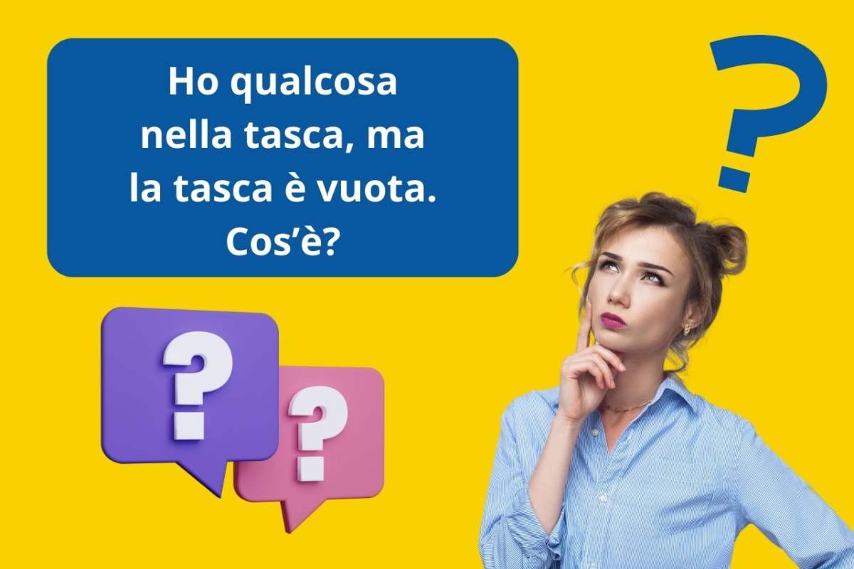 Indovinello impossibile della tasca