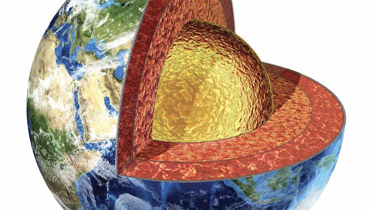 perdita di elio all'interno della terra