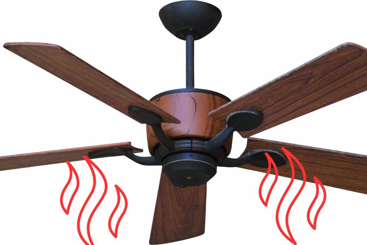 cosa bisogna fare per riscaldarsi col ventilatore a soffitto