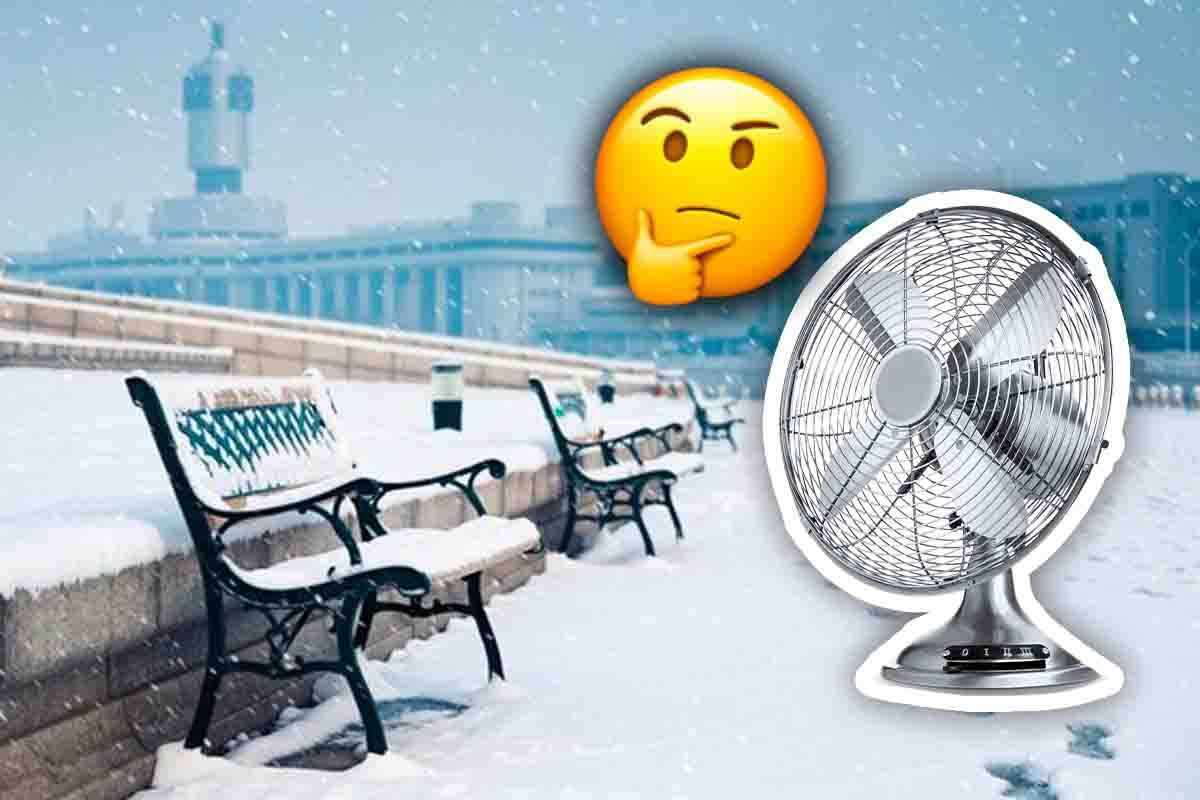 come usare il ventilatore in inverno