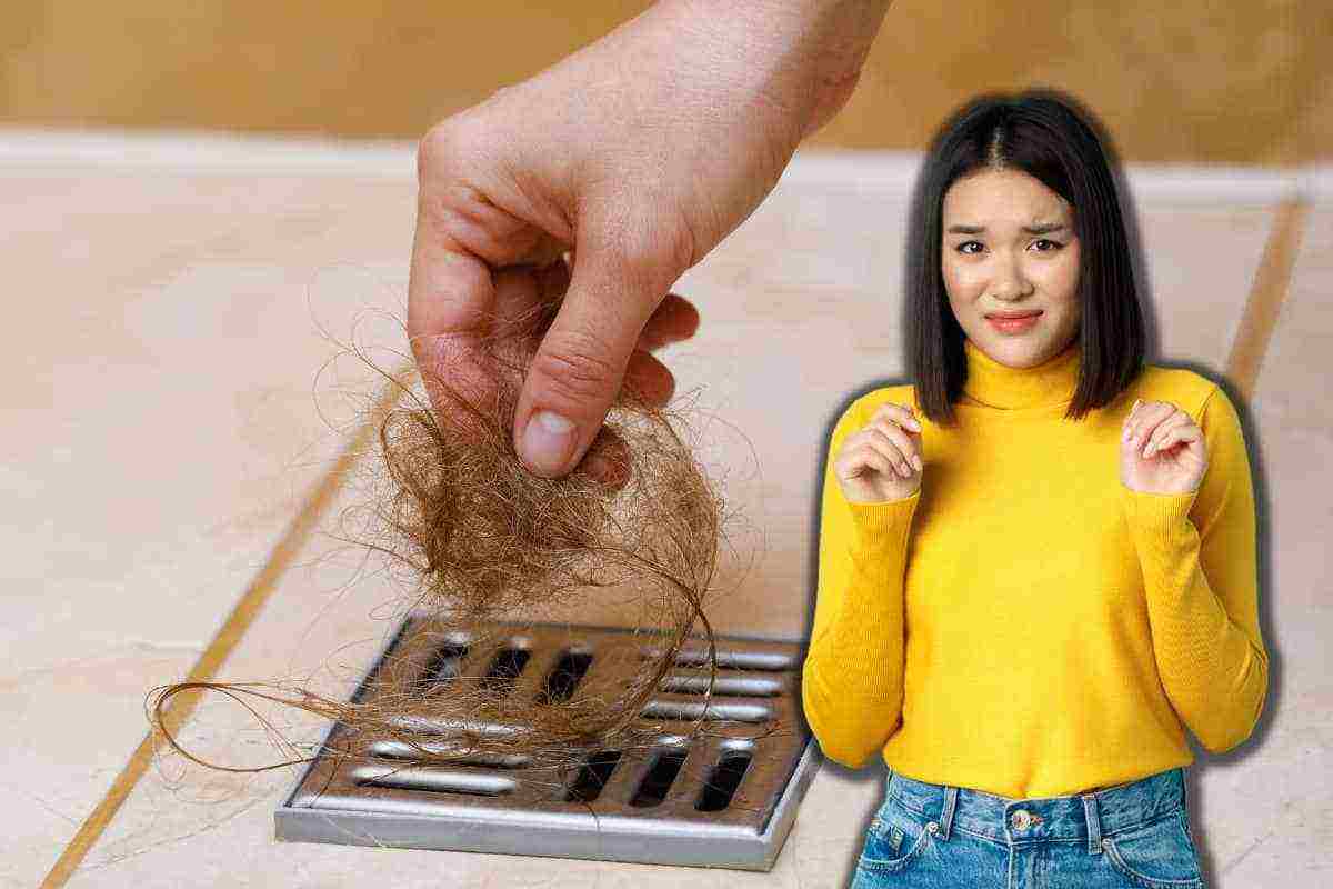 scarico doccia capelli