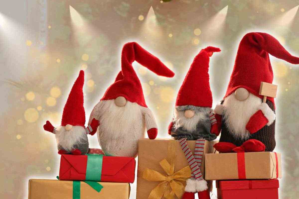 Tecnica per fare gli gnometti di Natale