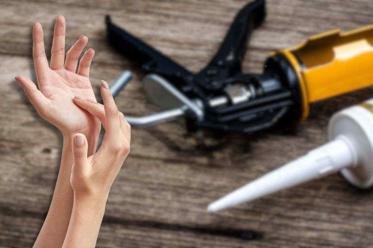 Metti il silicone senza sporcarti le mani, trucco