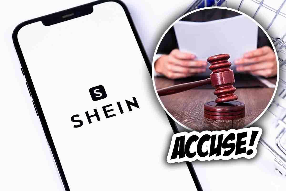 accuse all'azienda shein