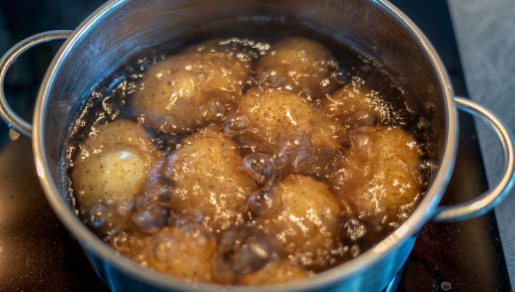 acqua di cottura delle patate utilizzi