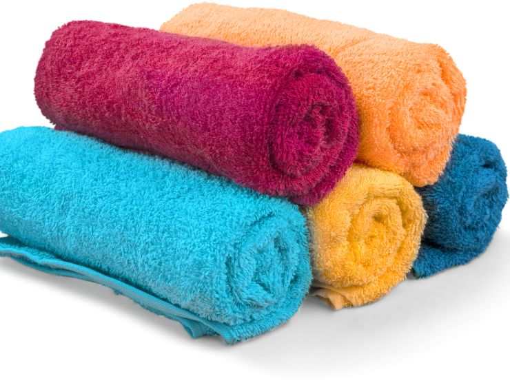 bucato asciutto trucco asciugamano