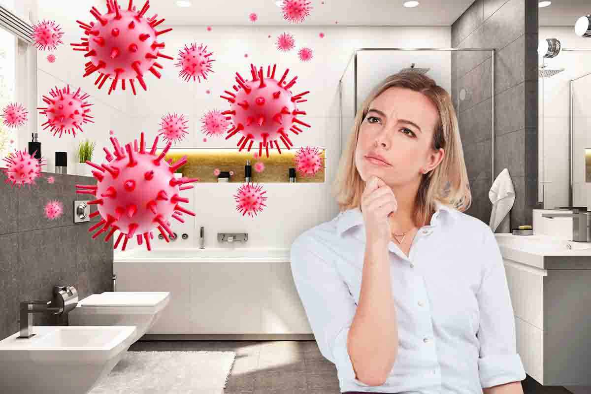 qual è l'oggetto più sporco del bagno