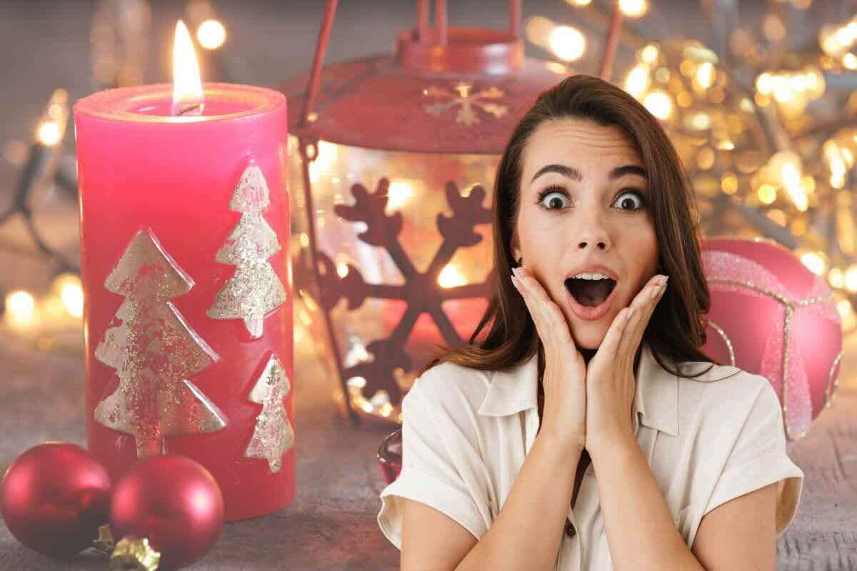 preparare candele di natale