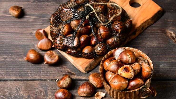 le castagne si possono congelare