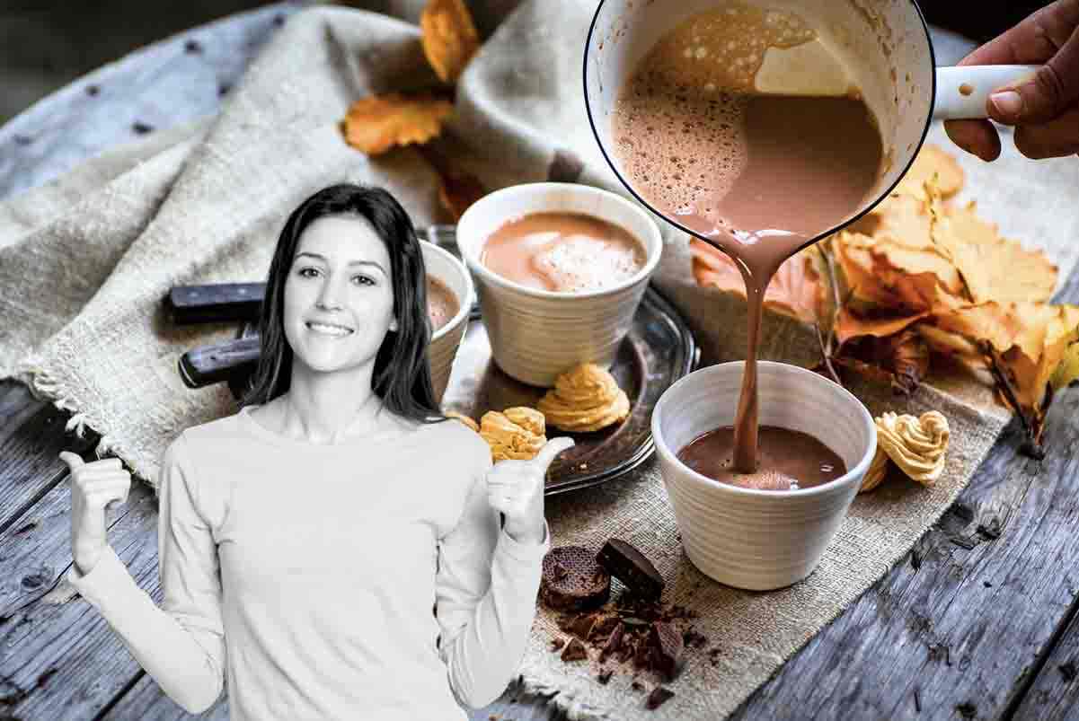 cioccolata calda come quella della pubblicità