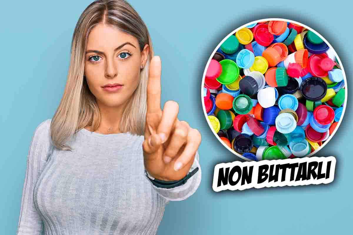 Non buttare i tappi di plastica
