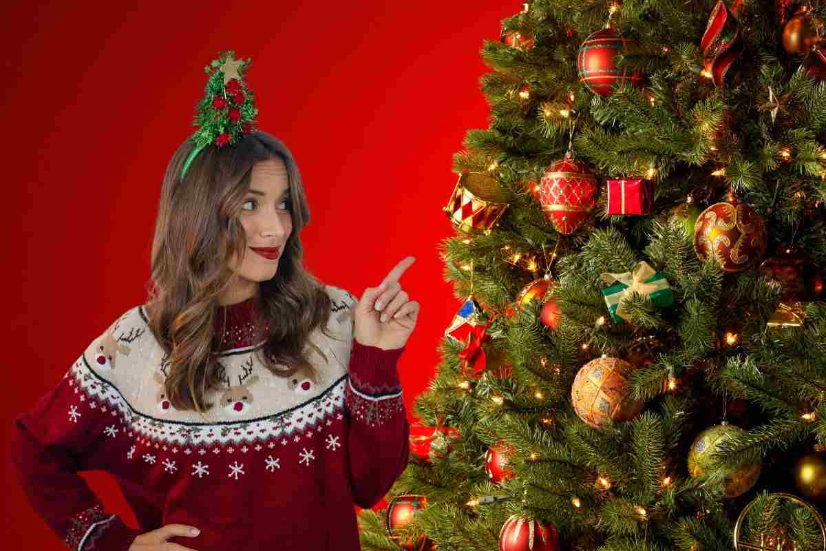 nuova tendenza albero di natale