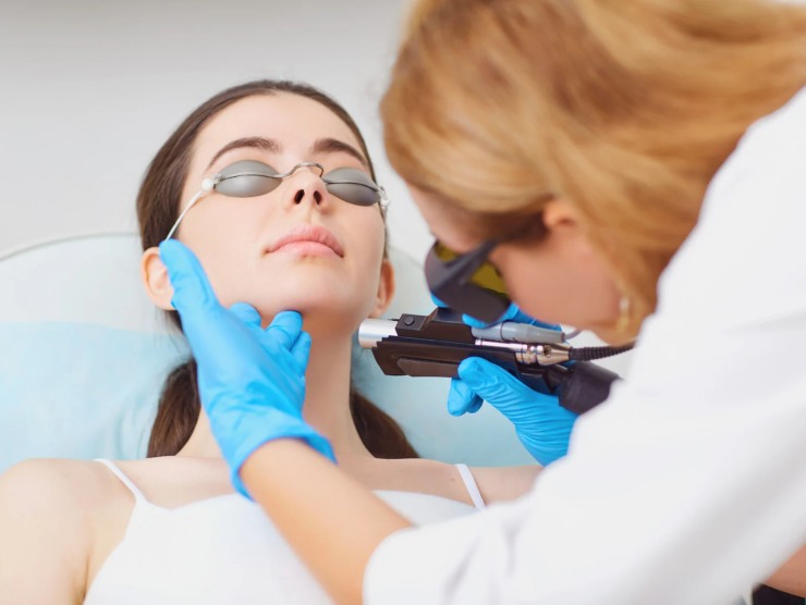 tecnica epilazione viso