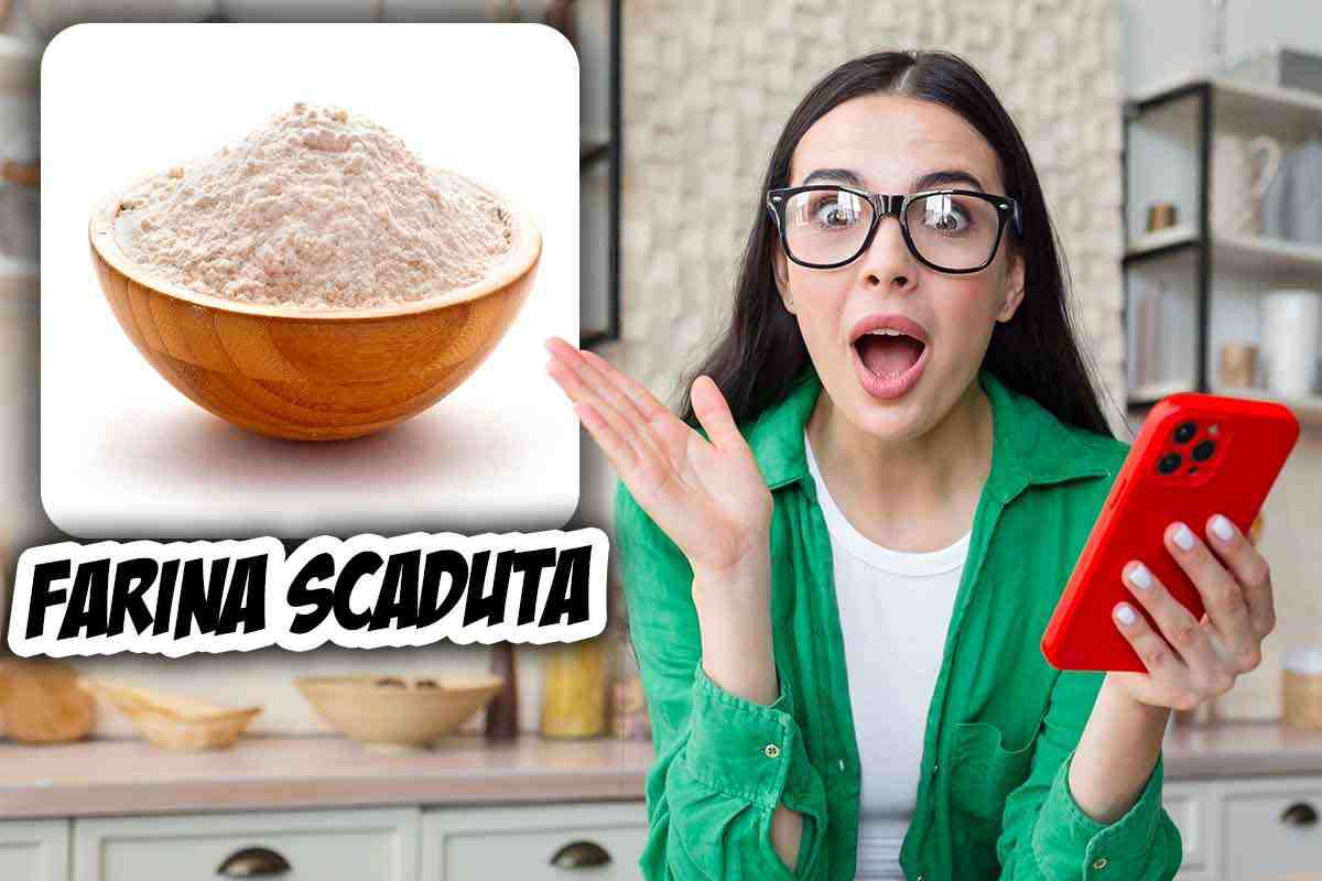 come riutilizzare farina scaduta