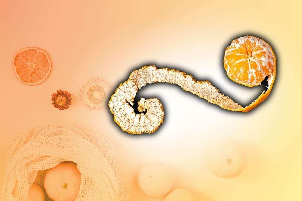 come riutilizzare buccia di mandarini