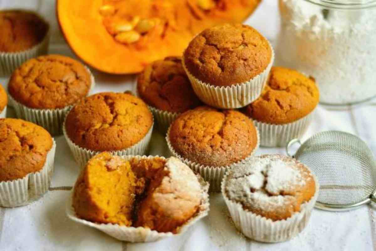 ricetta muffin zucca amaretti