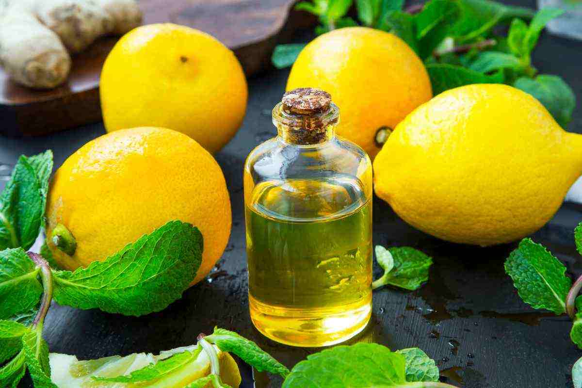impacco olio e limone per unghie fragili