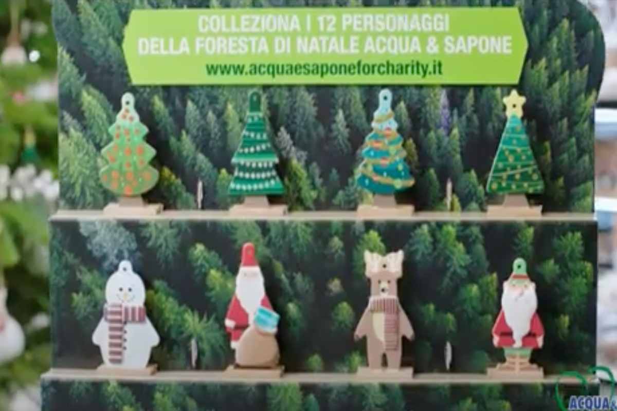 12 personaggi omaggio acqua e sapone
