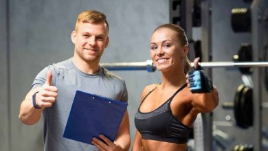 sito web home fitness con personal trainer