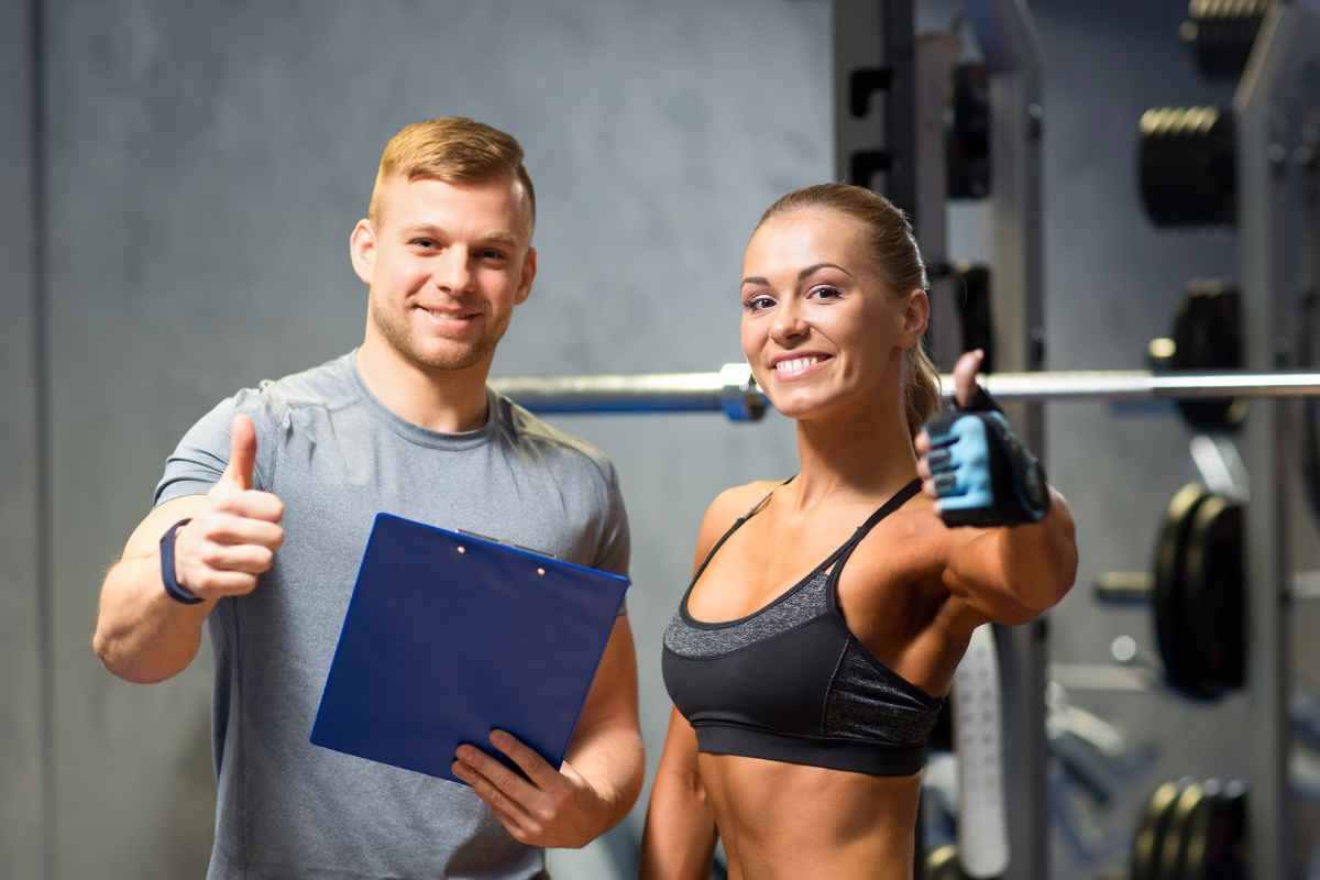 sito web home fitness con personal trainer