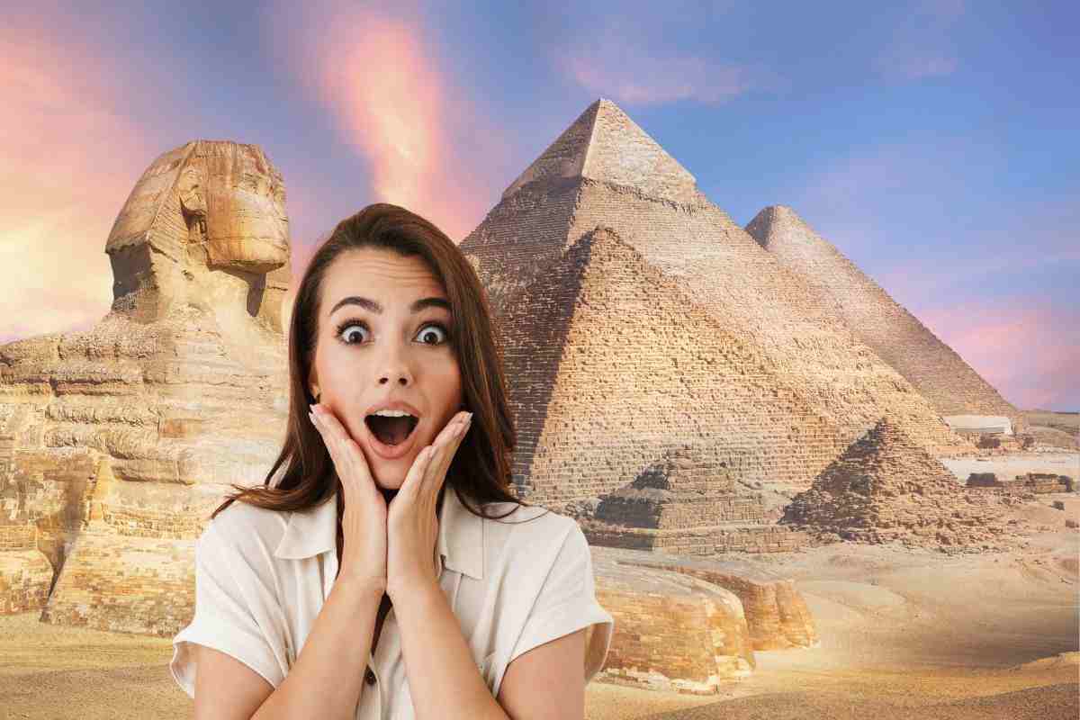 scoperta nella piramide egiziana