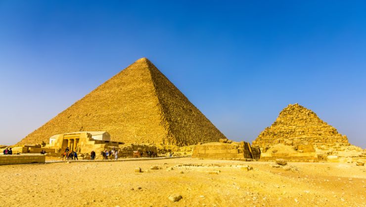scoperta nella piramide egiziana