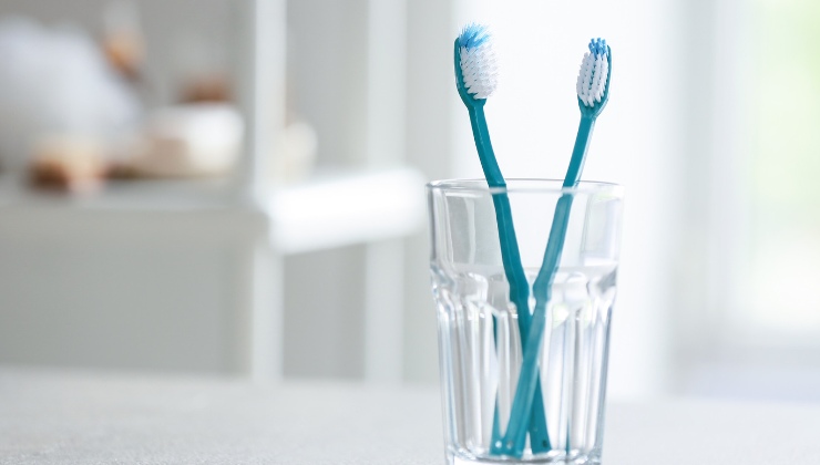 lo spazzolino può contenere 10 milioni di batteri