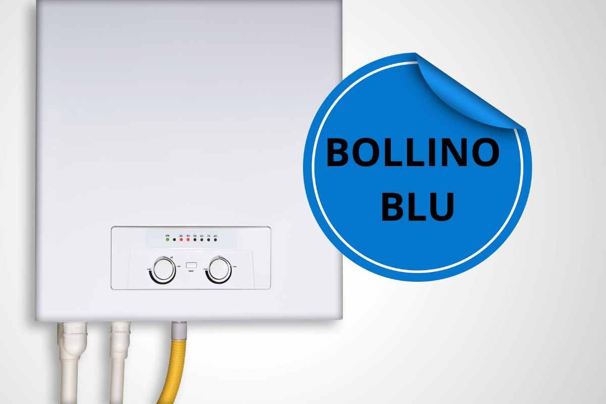 cos'è il bollino blu della caldaia