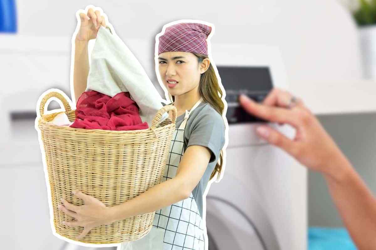 pulsante 'segreto' della lavatrice
