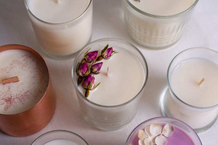 barattoli candele riciclo