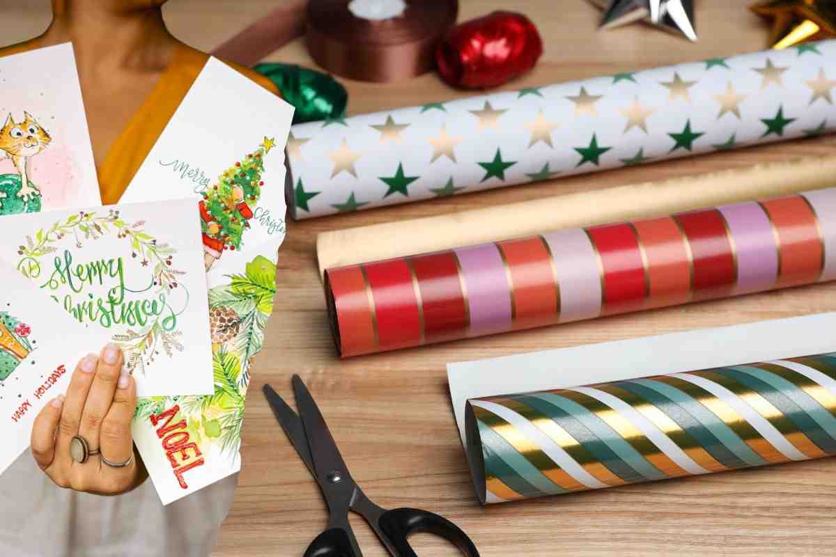 fogli carta da regalo come riciclarli