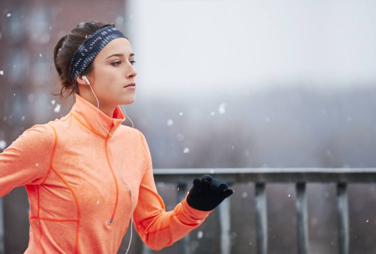 Come vestirsi per correre in inverno