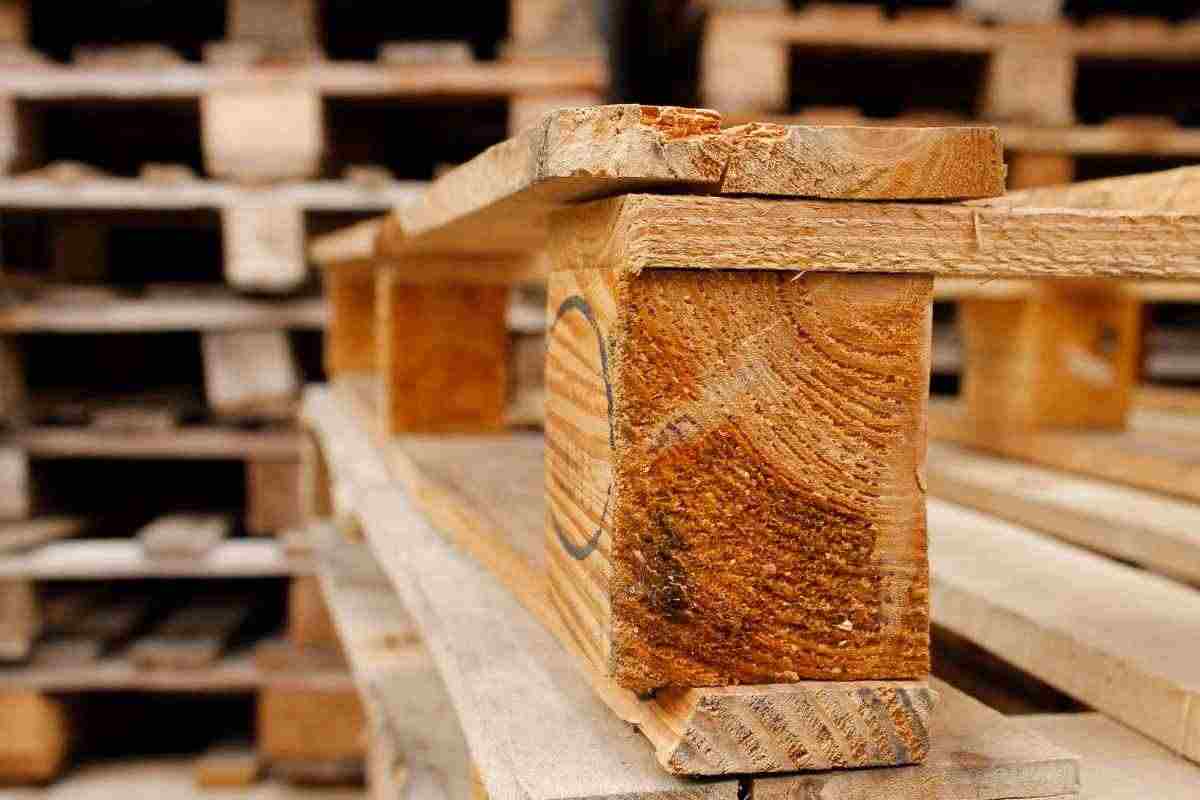 Non gettare i pallet