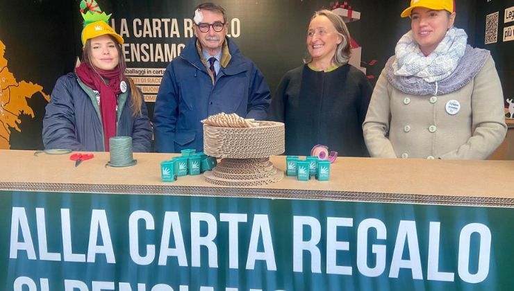 riciclare la carta dei regali di natale
