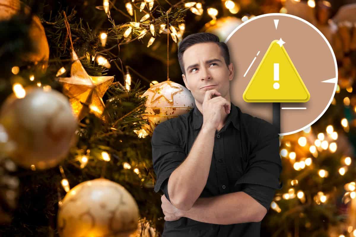 rischi luci di natale