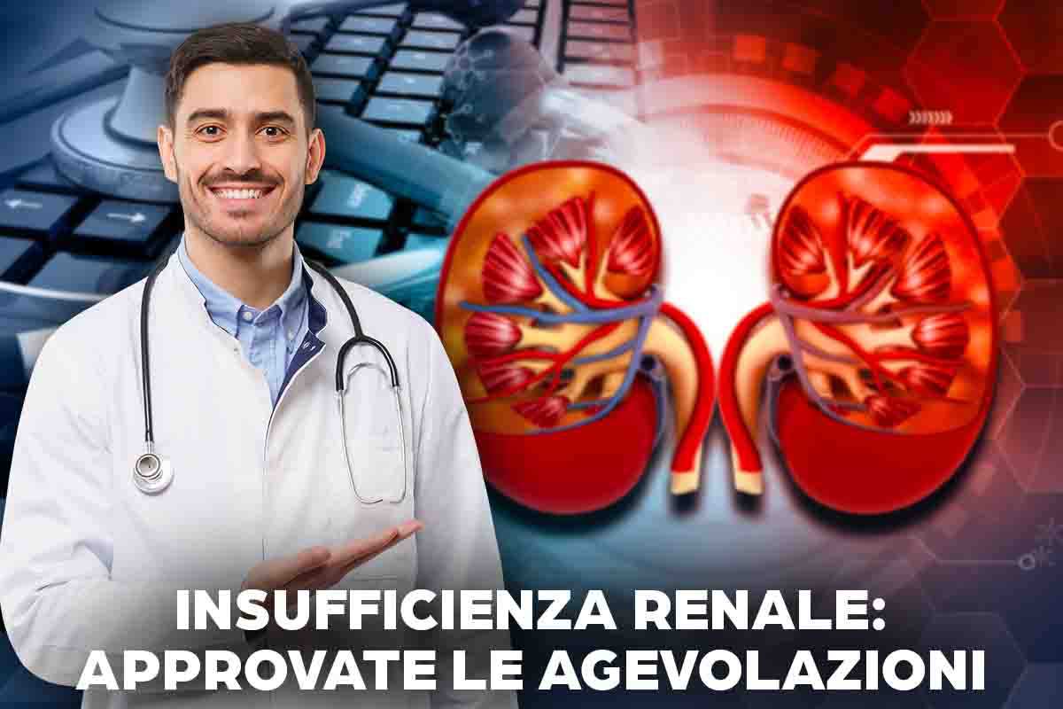 Insufficienza renale, ci sono agevolazioni da richiedere