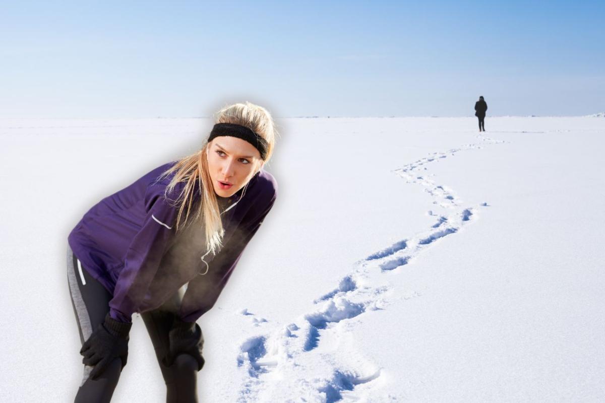 Perché camminare sulla neve è più faticoso