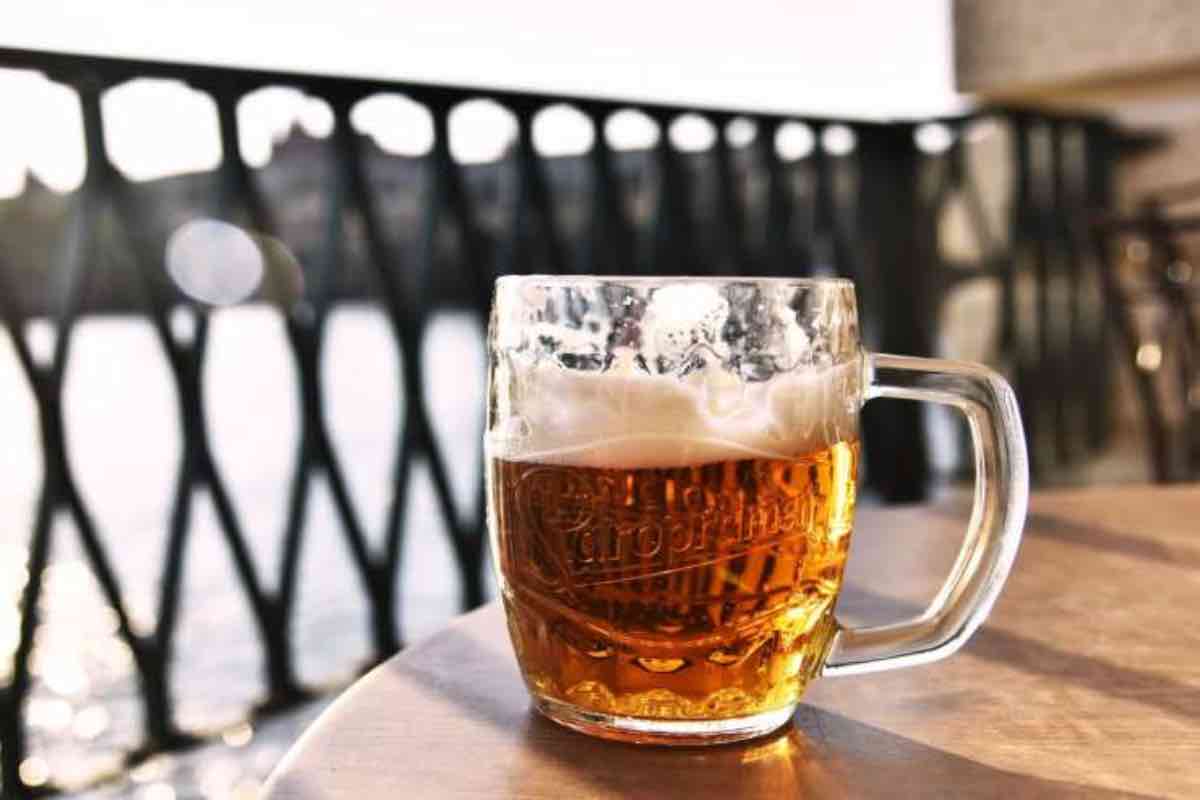 Birra con acqua riciclata