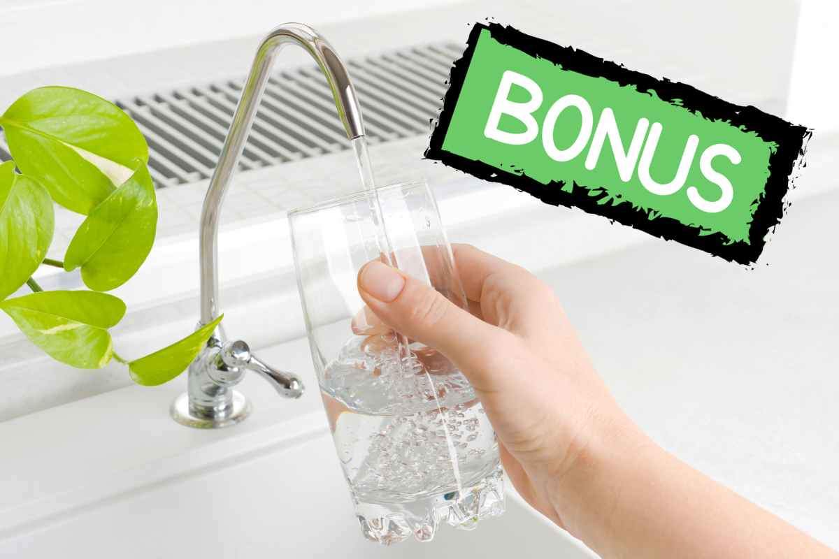 come funziona il bonus acqua potabile