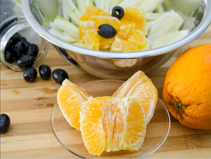 ricette insalate finocchi