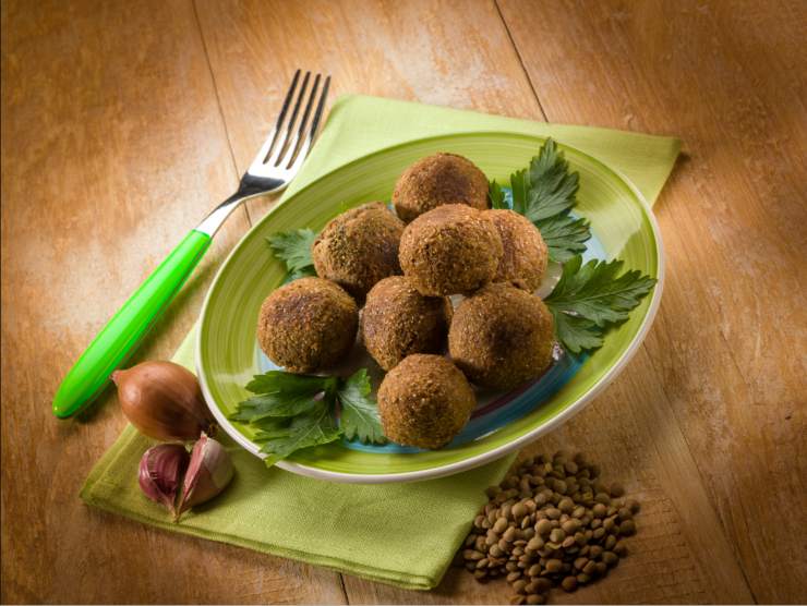 ricetta polpette lenticchie