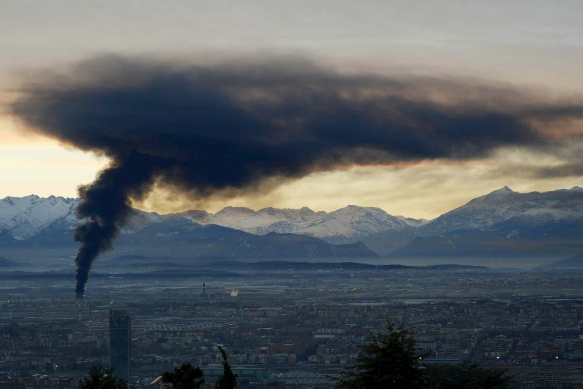 Torino sempre più inquinata